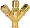 Verteiler 3/8" IG 3 Kupplungen SB 