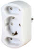 Adapter Europa Stecker/Steckdose arktis 