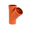 KGEA Einfachabzweig 45° DN/OD 500/250 DIN EN 13476-2 / DIN EN 1401