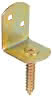 Flechtzaunhalter verz. 83x32x30x38 mm L-Form