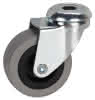 Lenkrolle verz. KU-Felge GL Ø50x20 mm Rückenloch Ø10,2 mm, TK 35 kg