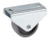 Bockrolle verz. KU-Rad Ø30x15 mm Platte 45x21 mm, TK 45 kg