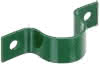 Rohrschelle verz. grün für Ø38 mm 