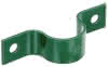 Rohrschelle verz. grün für Ø34 mm 