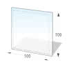 Glasbodenplatte 100x100cm 