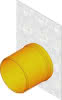 FASERFIX KS 200 Stirnwand vz. Typ 020 260x370mm, m.waagrecht. KG-Auslauf DN150