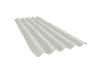 Eternit Wellplatten Profil 5 1250 mm dunkelgrau mit Eckenschnitt
