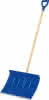 Schneeschieber Kunststoff B=50cm mit D-Griff-Stiel