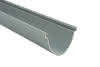 Duplex-Dachrinne PVC grau 2 m 