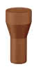 Protektor Reduzierstück 83221 DN100/75 braun