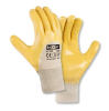 Nitril-Handschuhe Strickbund gelb 10 teXXor®