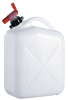 Wasserkanister m.Hahn farblos ca.10L 