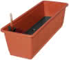 Bew.Kasten Aqua Green terracotta ca.60cm mit Wasserstandsanzeiger