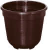 Blumentopf Standard braun ca.12cm Geli
