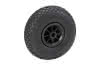 Luftrad PVC-Felge schwarz Ø260x85 mm Nabe Ø20 mm, Rollenlager, TrKr 150 kg