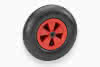 Luftrad PVC/rot GL Ø400x100 mm Nabe Ø20 mm, TK 250 kg