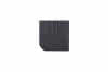 Dacora-Structur Dachpl. gerundet 20X20/4  blauschwarz (universal)