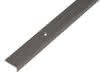 Schutzprofil Alu bronze 24,5x10x1000 mm Treppenkante