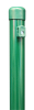 Zaunpfosten zinkph. grün Ø34x2000 mm für Geflechthöhe 1500 mm