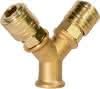 Verteiler 3/8" IG 2 Kupplungen SB 