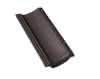Braas Doppel-S Pfanne-Halbe Protegon Mat granit