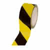 Warnband PVC schwarz-gelb 50 mmx66 m selbstklebend