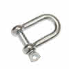 Schäkel Stahl verz. bis Ø13 mm (2 Stück) 