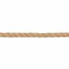 PP-Seil Stapelfaser hanffarben Ø10 mm DIN 83329