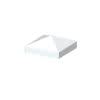 Pfostenkappe Longlife f. 80x80mm Pfosten 