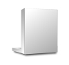 EHL Standard-Mauerscheibe  LF1 255x99 cm  Sichtbeton grau