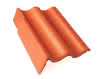Braas Giebelstein Big 11 cm Novo Matt links granit ( Harzer )