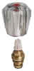 Ventiloberteil Acryl,Elt,rot, 1/2"" 