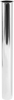 Wandrohr 11/4""x290mm ger., chrom 