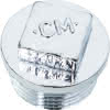 chrom Stopfen 1/2"" 
