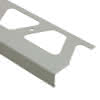 Schlüter BARA-Randwinkel Alu beschichtet pastellgrau, 40 mm / 2,50 m