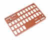 Braas Sicherheitstritt 41x25 cm Alu rot