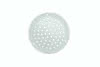Gitter rund weiss 50 