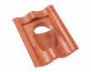 Braas Duro-Vent Dachdurchgangspfanne DN 125 Harzer Pfanne rot
