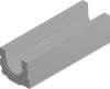 FASERFIX STANDARD E 100 Rinne Typ 0105 500x162x140mm, Kl.C