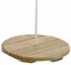 Tellerschaukel Holz Ø30 cm PP-Seil 2 m