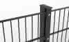 Ranko Profilrohrpfahl anthr. 60x40mm fvz., besch., Profilschiene, 120x60cm