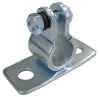 Auflagebock Stahl für Achse Ø20 mm Anschraubplatte 80x34 mm
