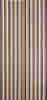 Streifenvorhang aus PE Folie 90x200 cm profiliert braun beige