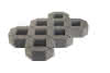 EHL Rasengitter 61.2x40.8x8 cm grau 