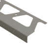 Schlüter BARA-Randwinkel Alu beschichtet grau metallic, 95 mm / 2,50 m