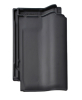 Braas Rubin 11 V Flachdachpfanne (H) anthrazit