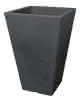 Vase Livorno anthrazit ca.45cm 
