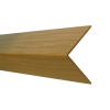 Winkelleiste 2,5m 20x20mm eiche 