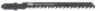 Stichsägeblätter HCS SZ (5 Stück) 4030 verz. Länge 75 mm, Zahnt. 4,0 mm (T244D)
