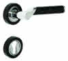 Dukon-Rosettengarnitur BB-gelocht Zamak verchr. , #50700410